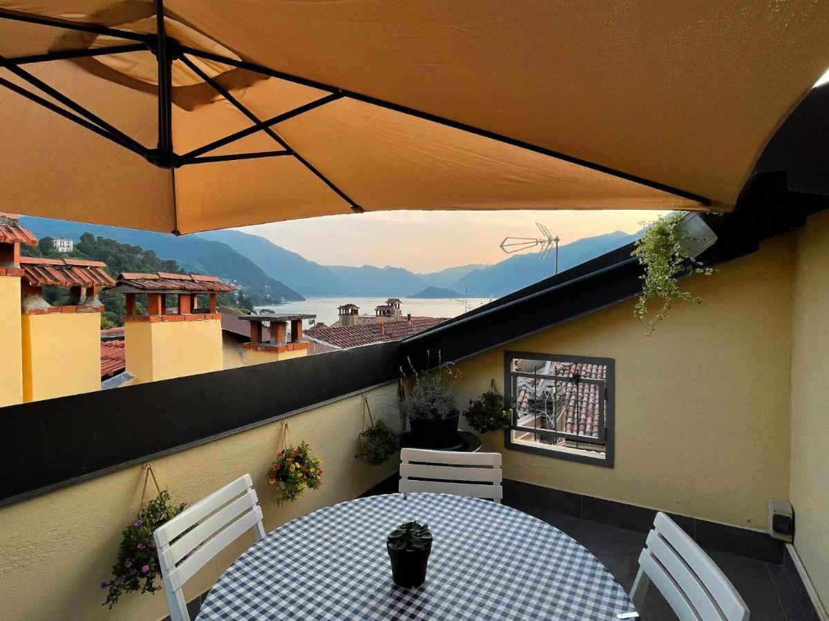 Skyway Apartment With Private Lake View Terrace 贝拉焦 外观 照片